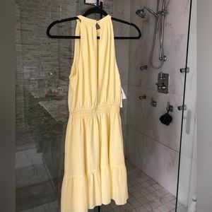 Aritzia Effet Dress, Size Small | Colour: Lemon Meringue